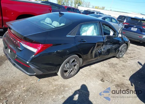 2024 Hyundai Elantra Limited from USA, damaged, VIN KMHLP4DG4RU654525